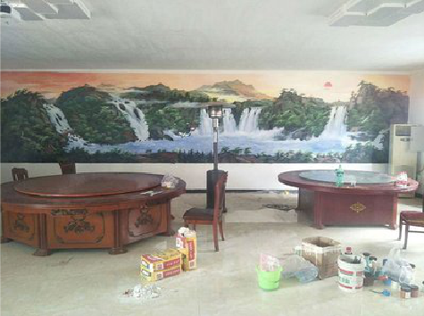 仙游墙绘-写实风景