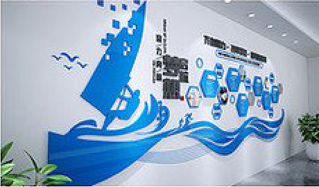 仙游海浪主题文化墙如何设计？