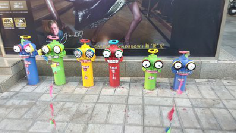 仙游商业区彩绘