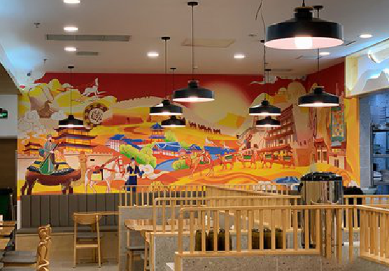 仙游商业空间彩绘介绍。