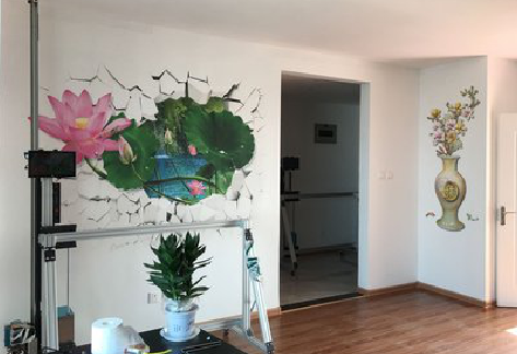 仙游墙体彩绘相比墙纸的优势。