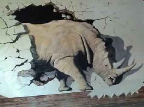 仙游在墙绘中，如何绘制3D效果？