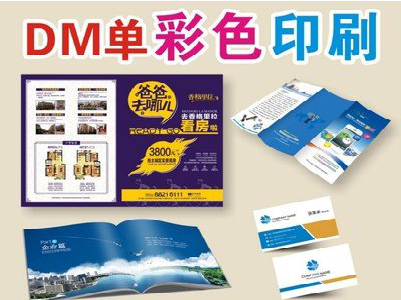 仙游单页印刷，色彩搭配简单。