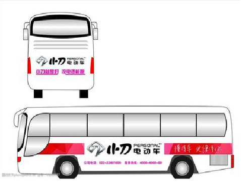 仙游公交车身贴如何完美贴合？